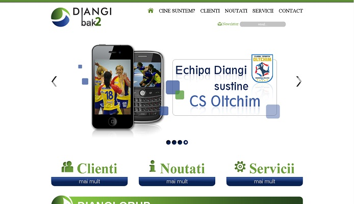 Site de prezentare Diangi
